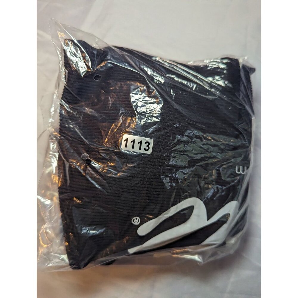 Aerie Women's Size Medium Black Ribbed NWT One Piece Full Coverage Swimsuit - Picture 14 of 15